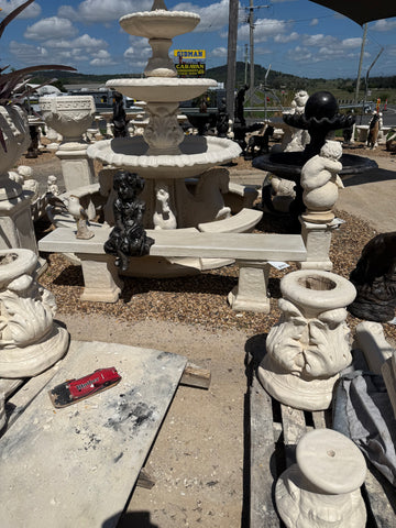 Long straight bench seat