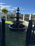 4 tier quarter horse fountain traditional acorn and traditional pond surround