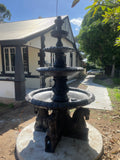 Quarter horse 4 tier fountain