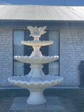 3 tier scollup fountain with doves