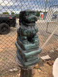 Foo dog statue