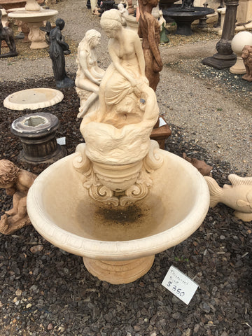 Provincial with double pourer lady fountain