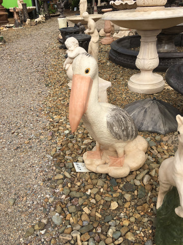 Pelican short statue