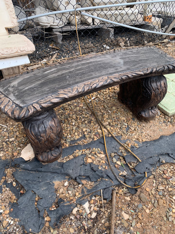 Leaf curved bench seat