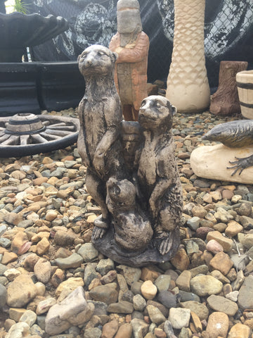 Meerkats statue